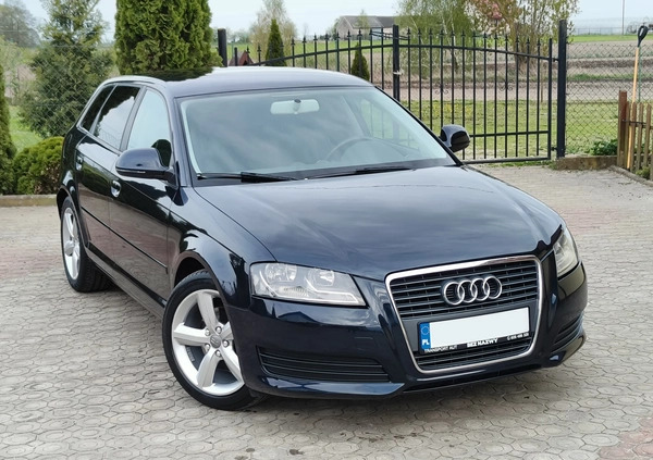 Audi A3 cena 22999 przebieg: 263000, rok produkcji 2008 z Gozdnica małe 529